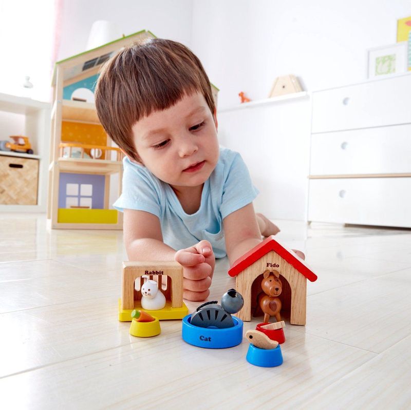 Hape - Huisdieren - Poppenhuispopjes