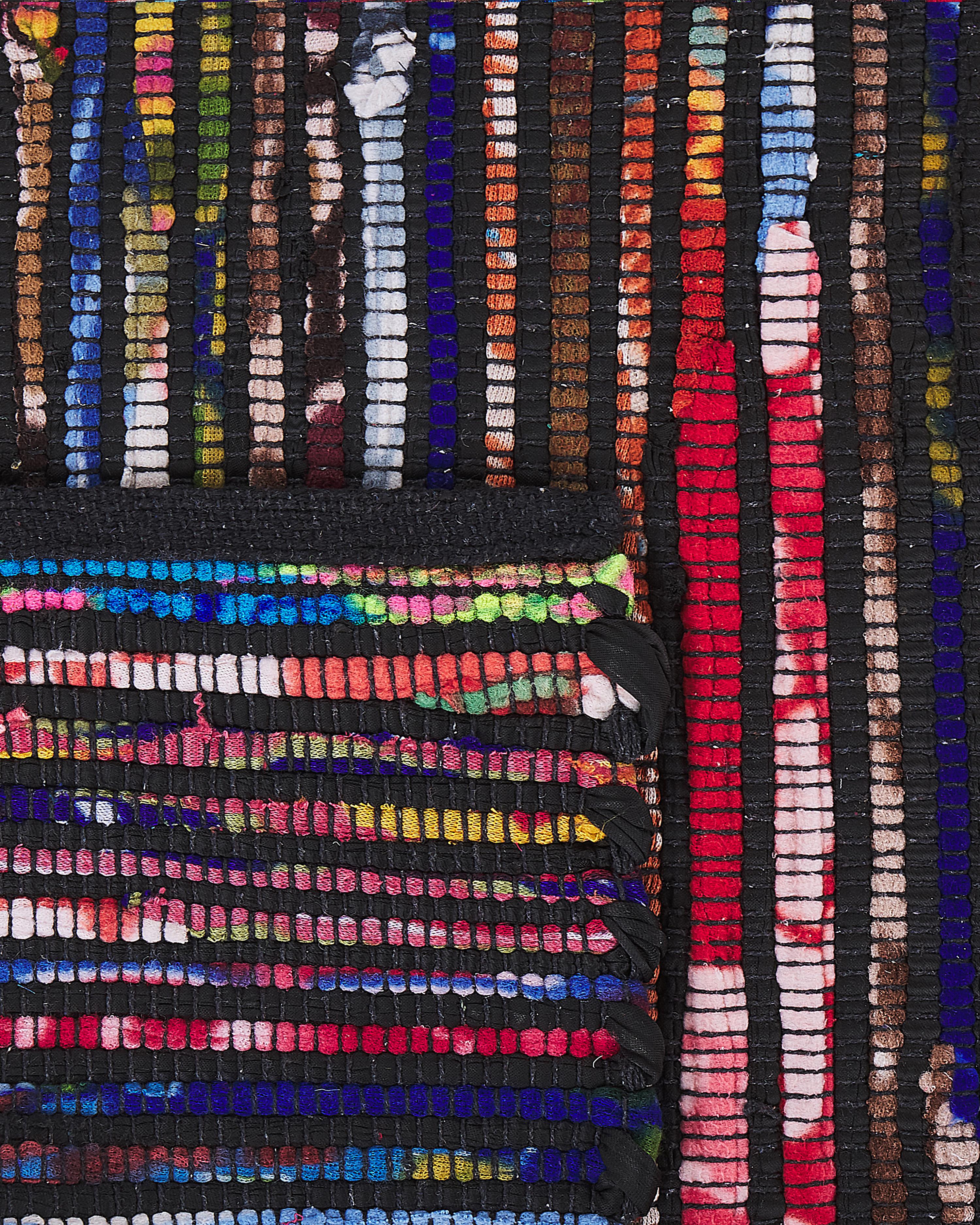 Vloerkleed BARTIN Zwart 160 x 230 cm