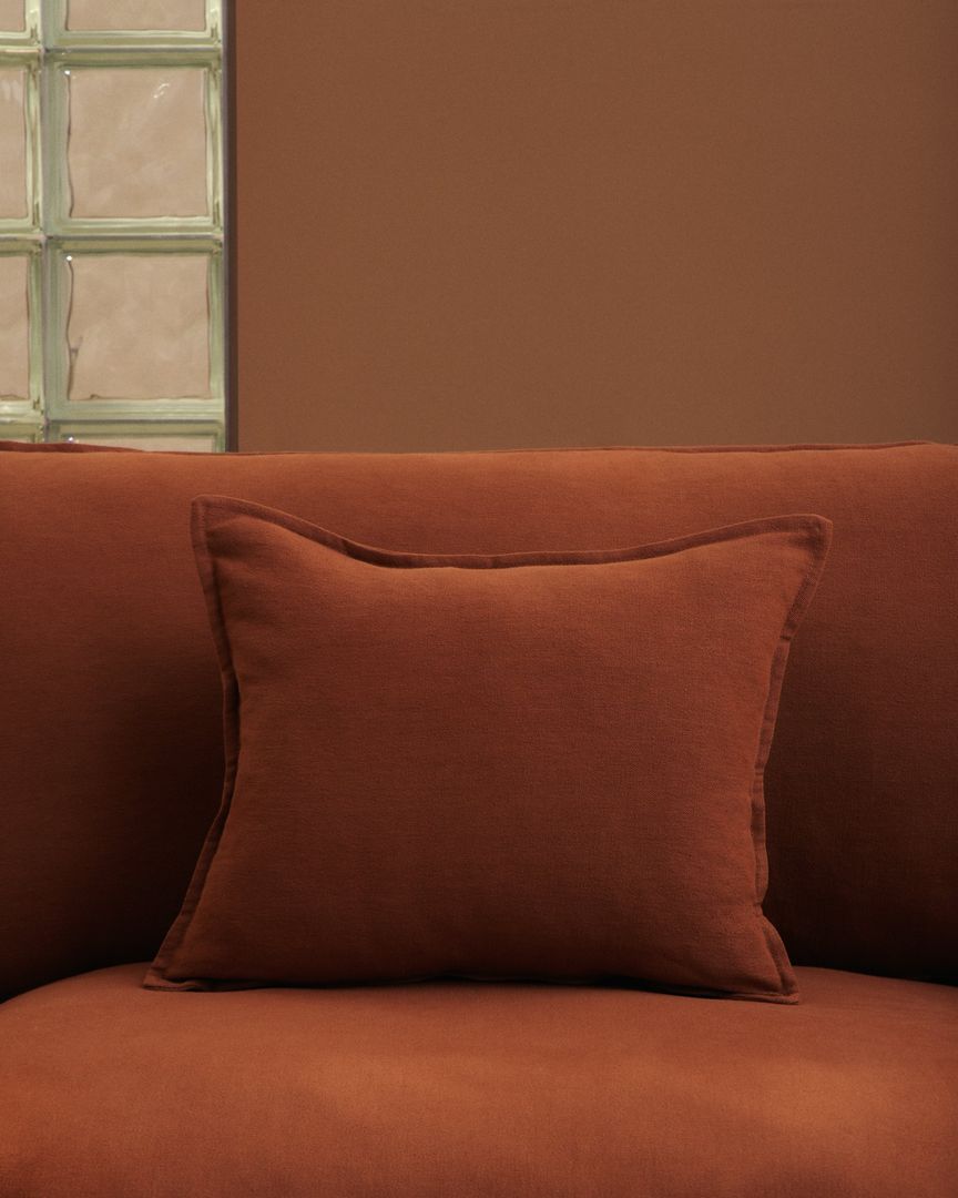 Kave Home Anarela Terracotta 3-Zitsbank