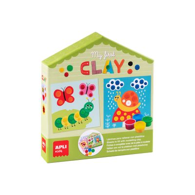 APLI kids - kit d'argile my first clay - animaux