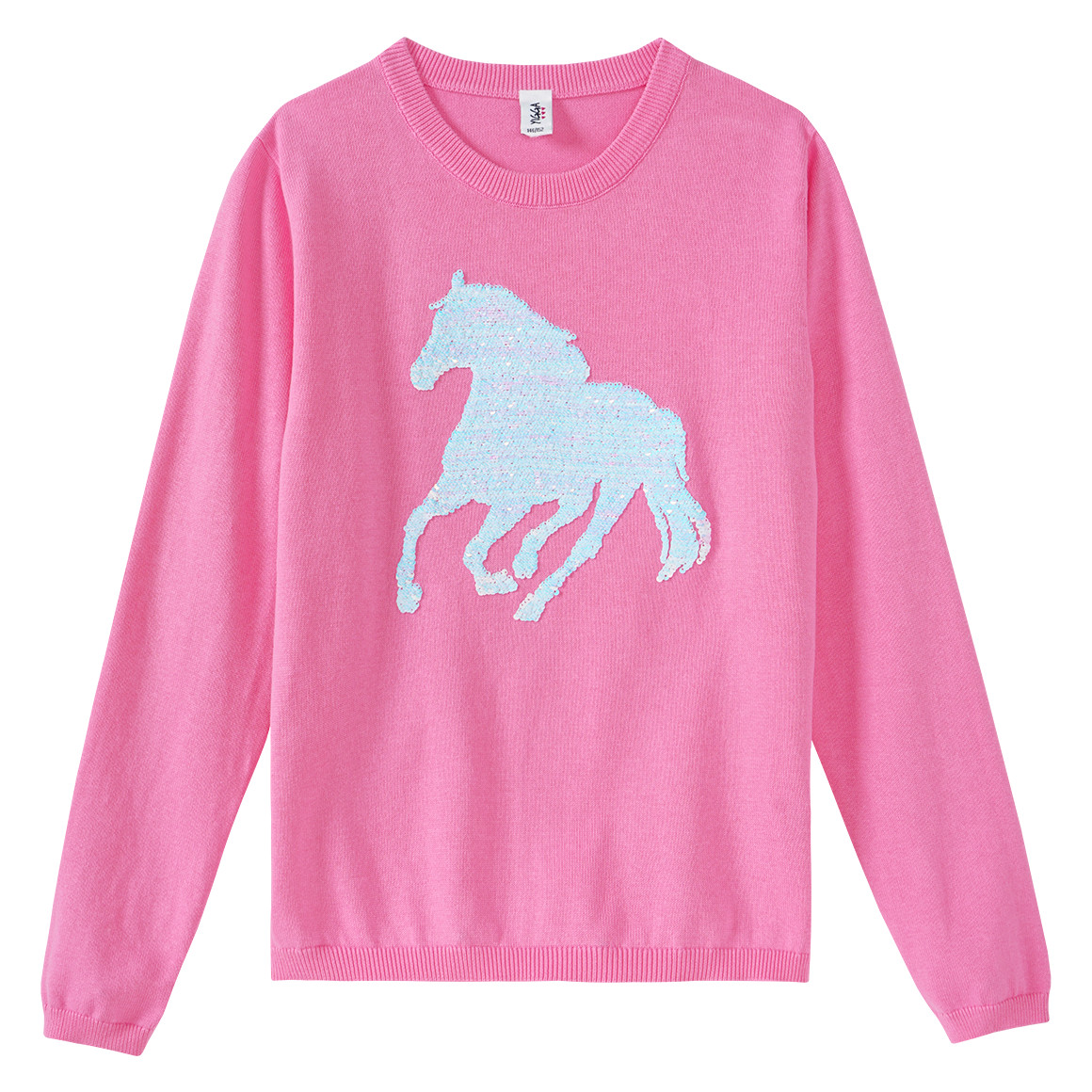 Yigga Mädchen Strickpullover pink