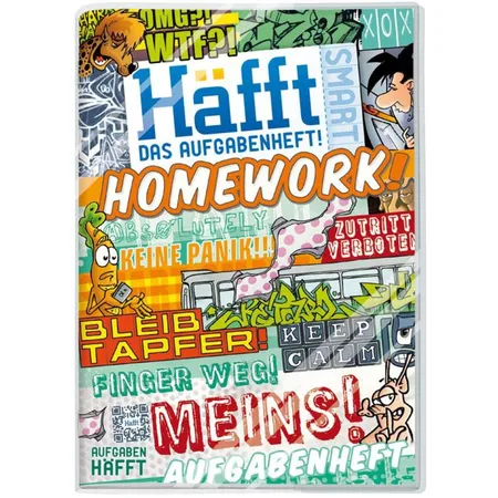 Häfft-Verlag Smart A5 Aufgabenheft mit Umschlag, sortiert