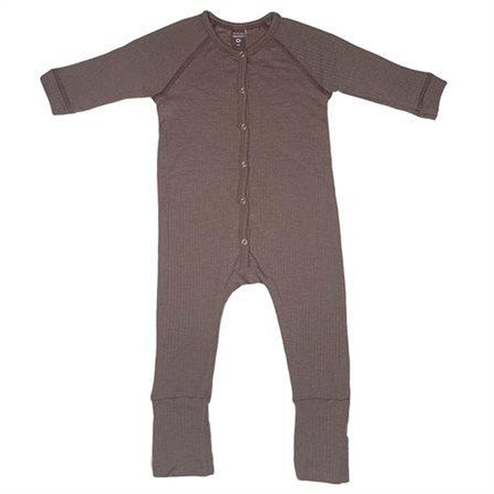 Uld Drop Needle Natdragt Rose Brown