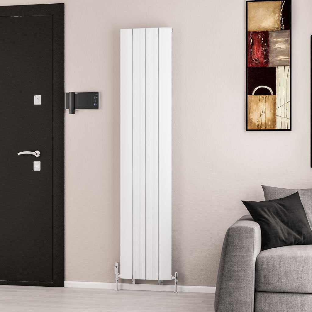 Eastbrook Trent paneelradiator 38x180cm 1017W wit mat