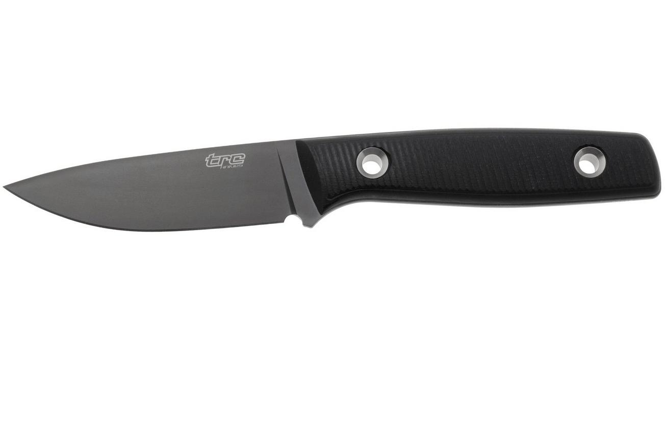 TRC Knives Classic Freedom FFG, DLC M390, Black G10, outdoor mes