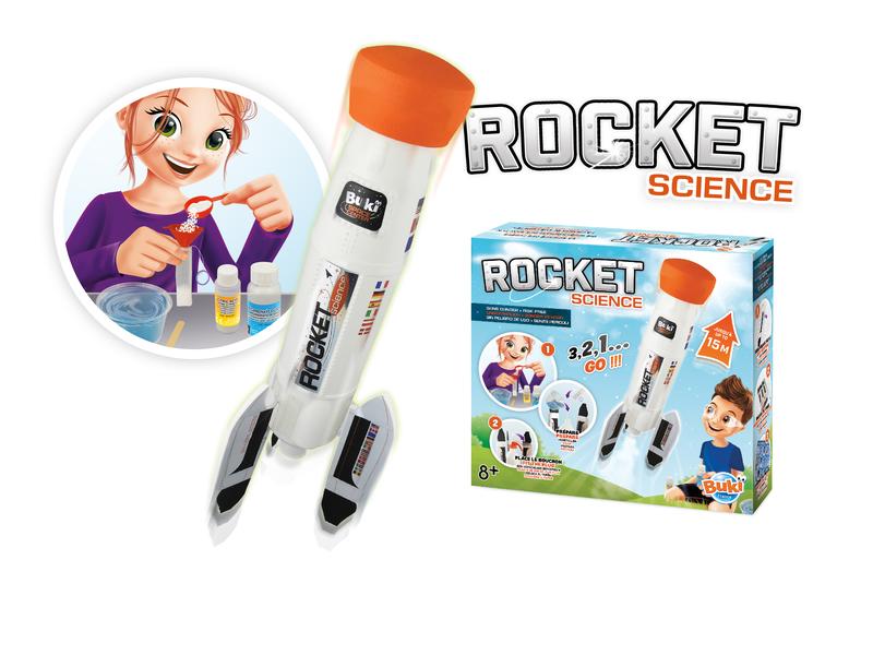 Buki Experimentierkasten Rocket Science Die Wissenschaft der Raketen