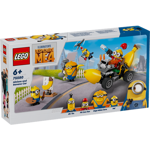 LEGO Despicable Me Minions Og Bananbil - 75580