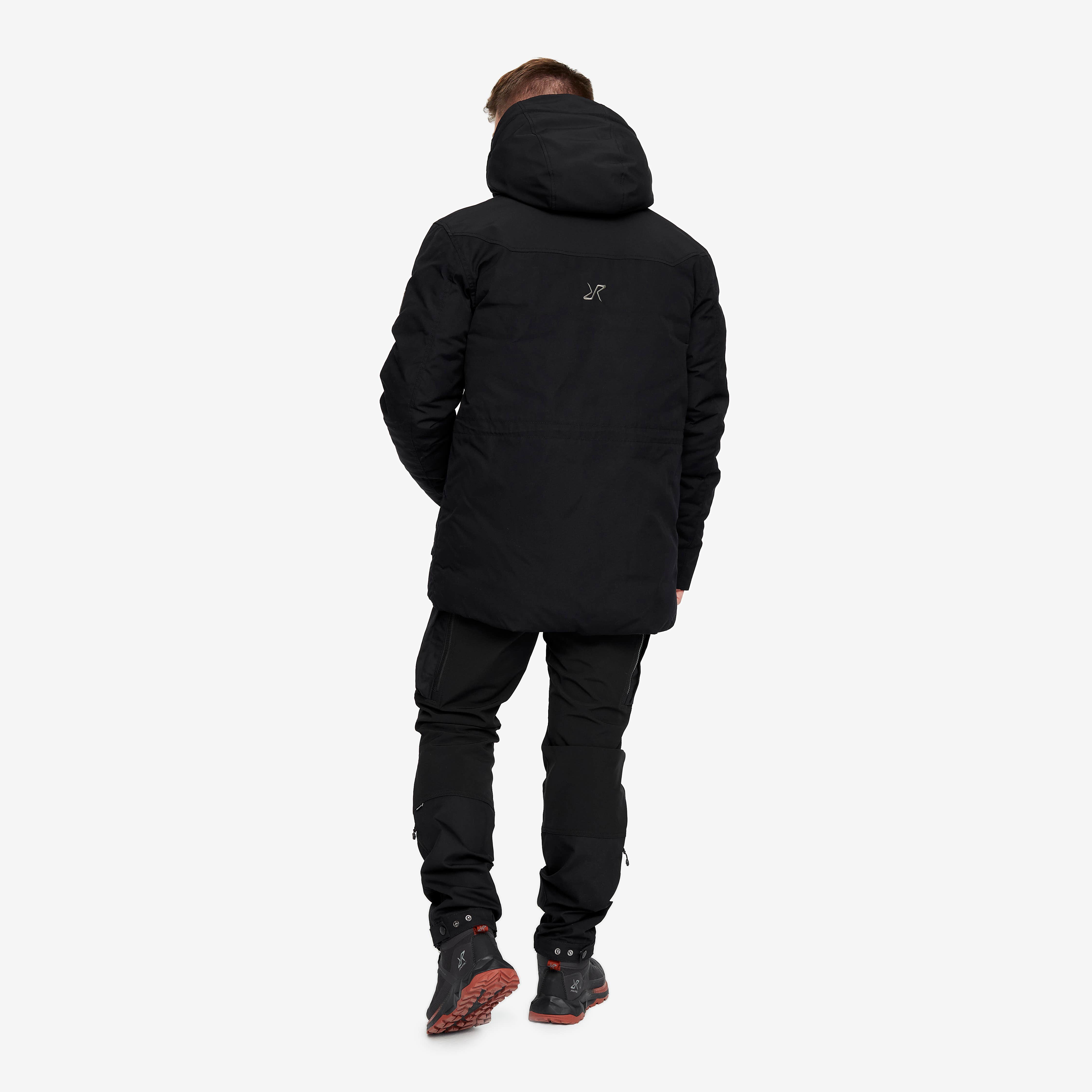 Outdoor Parka Herre Black