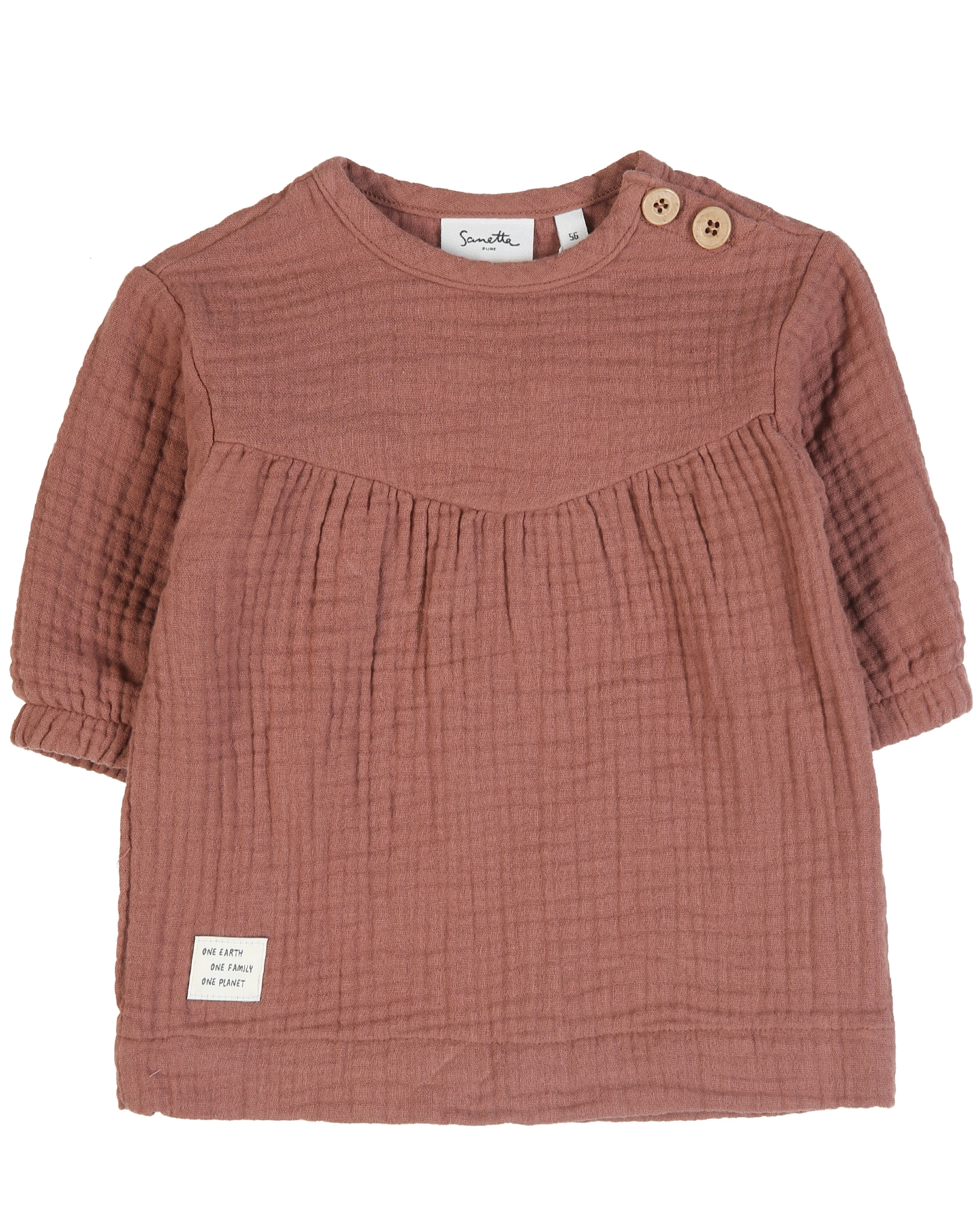 Kleid MOUSSELIN in ash rose
