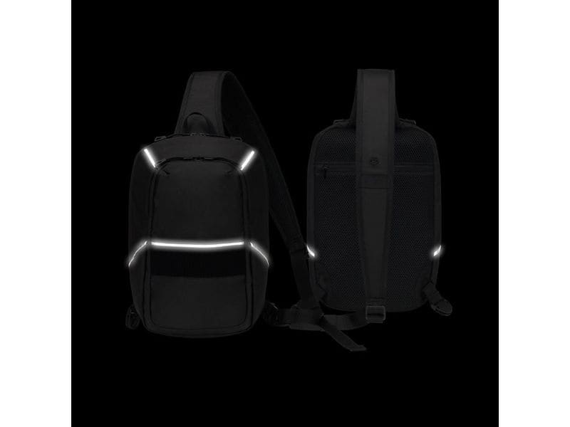 DICOTA Umhängetasche REFLECTIVE Kompakte Tasche mit praktischen Organisationsmöglichkeiten