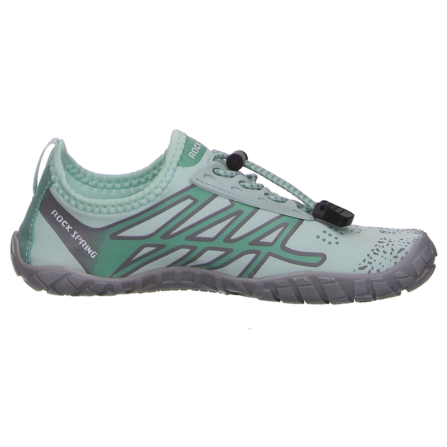 Rockspring Barfußschuh schwarz grün