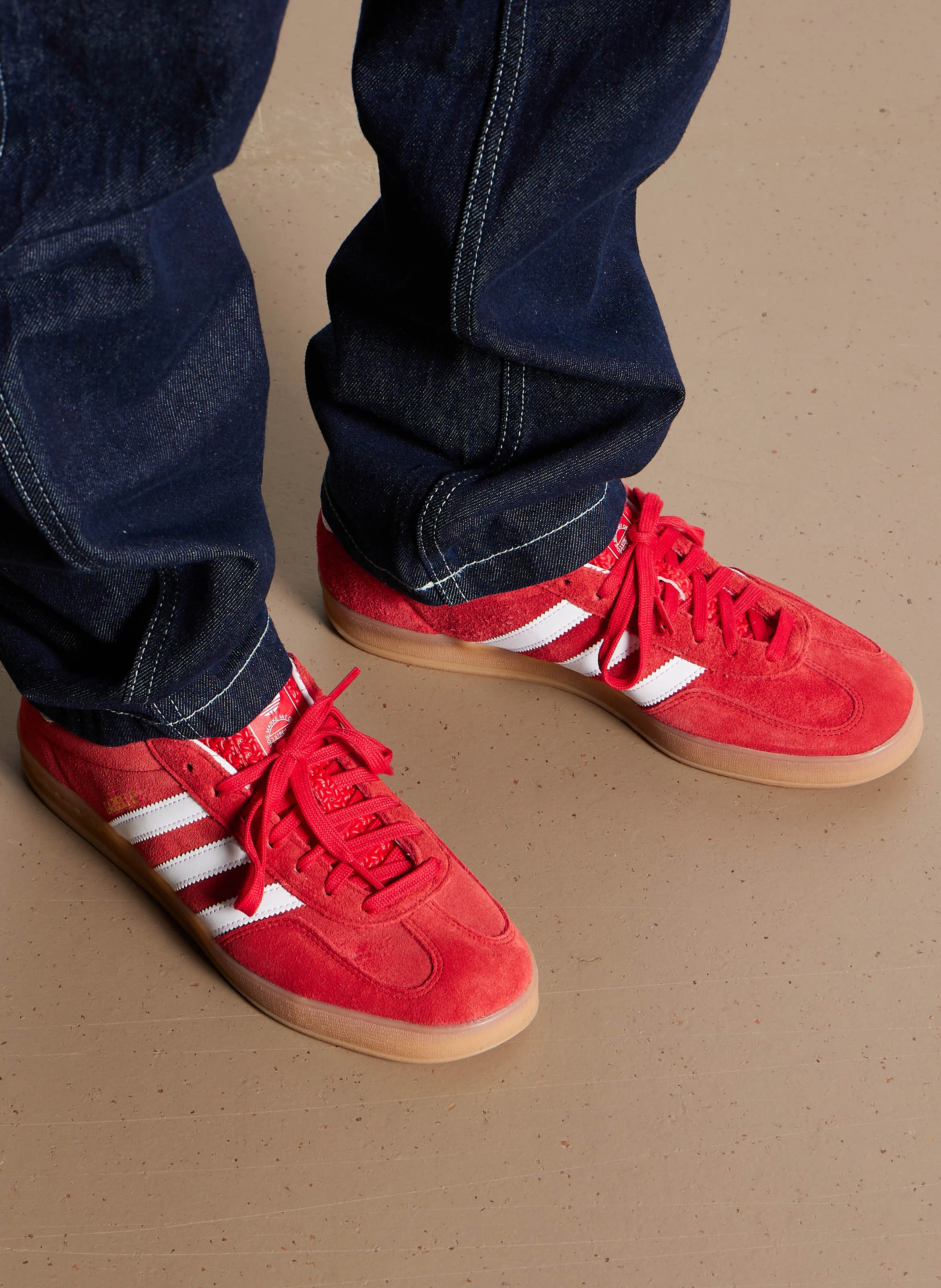 GAZELLE INDOOR - Baskets basses GAZELLE INDOOR | Rouge