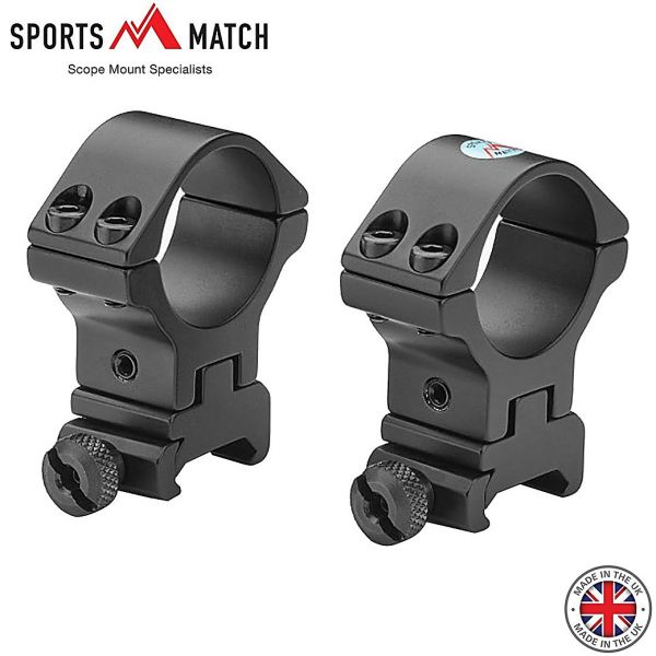 Sportsmatch ATP90 Montagem 2Pc 30mm Weaver/picatinny Totalmente Ajustável
