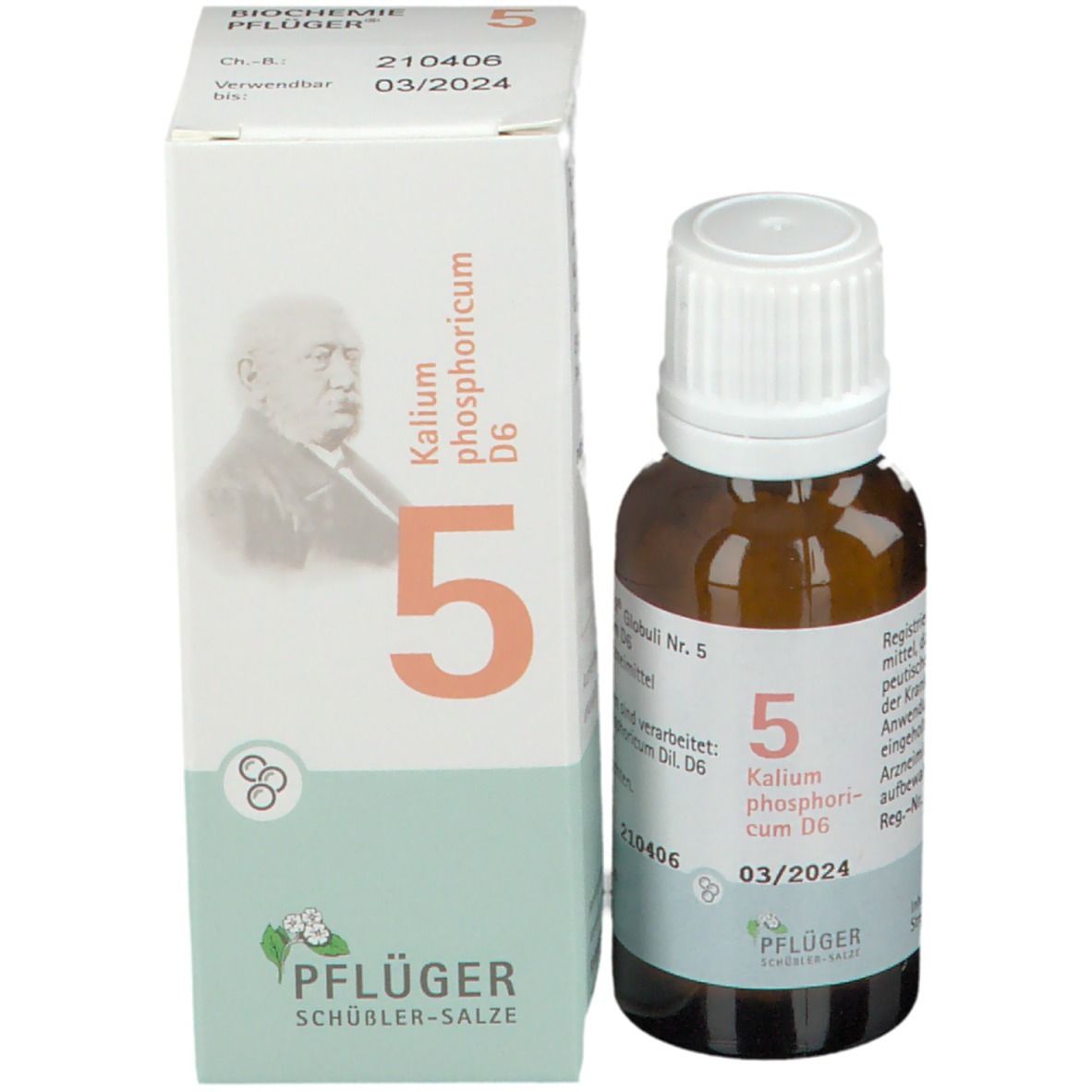 BIOCHEMIE PFLÜGER Nr. 5 Kalium phosphoricum D6