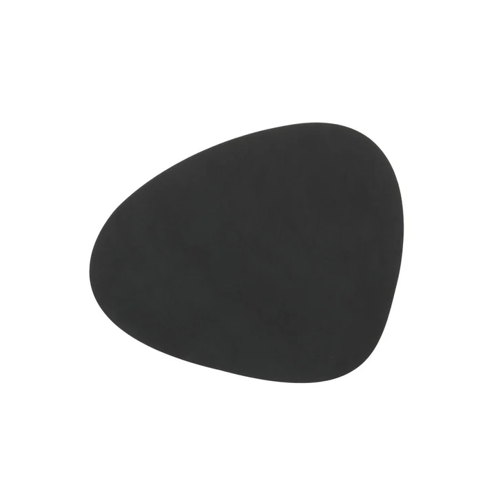 Lind DNA - Tischset Curve S 24 x 28 cm, Nupo schwarz