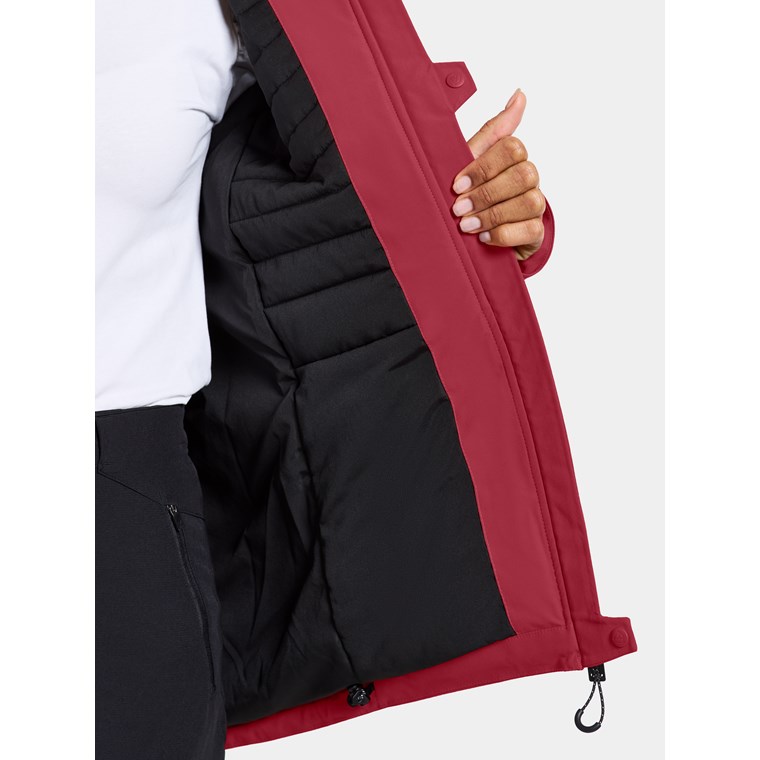 Didriksons Idun Wns Jkt 2 Royal Red