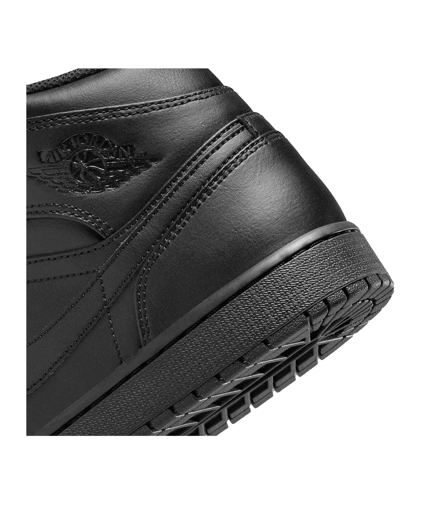 Jordan Air 1 Mid Schwarz F093