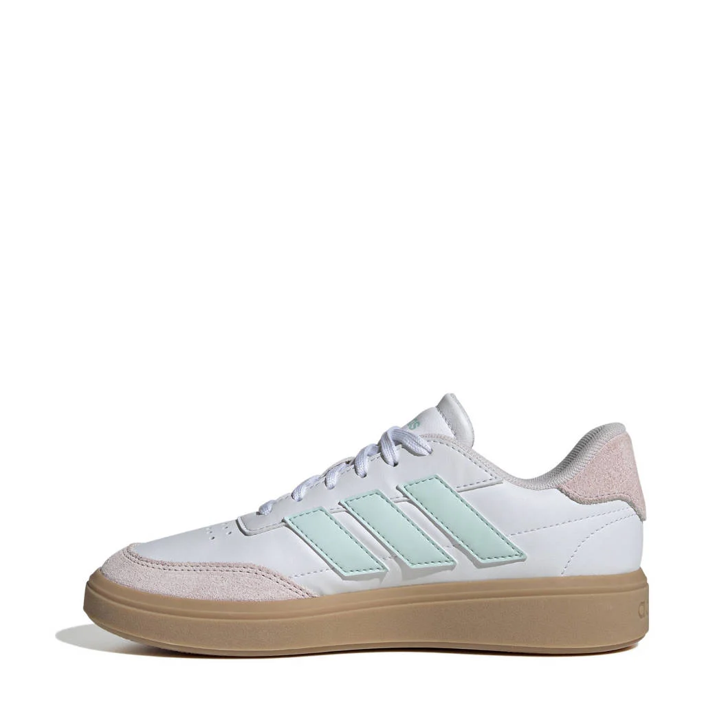adidas Courtblocksneakers wit/lichroze/gum