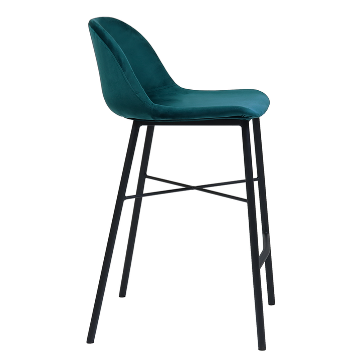 Barkruk - Jeff  Blauw | Stoer design