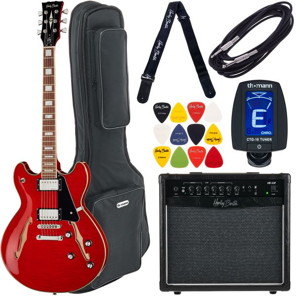 Harley Benton HB-35Plus Cherry