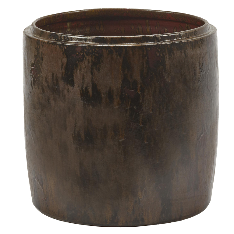 Serax Glazed shades by Serax Mystique bloempot Ø38 dark