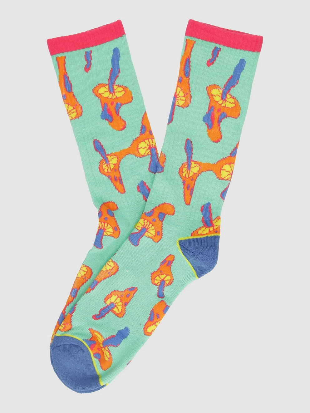 A.LAB Confuzed Socks electric green