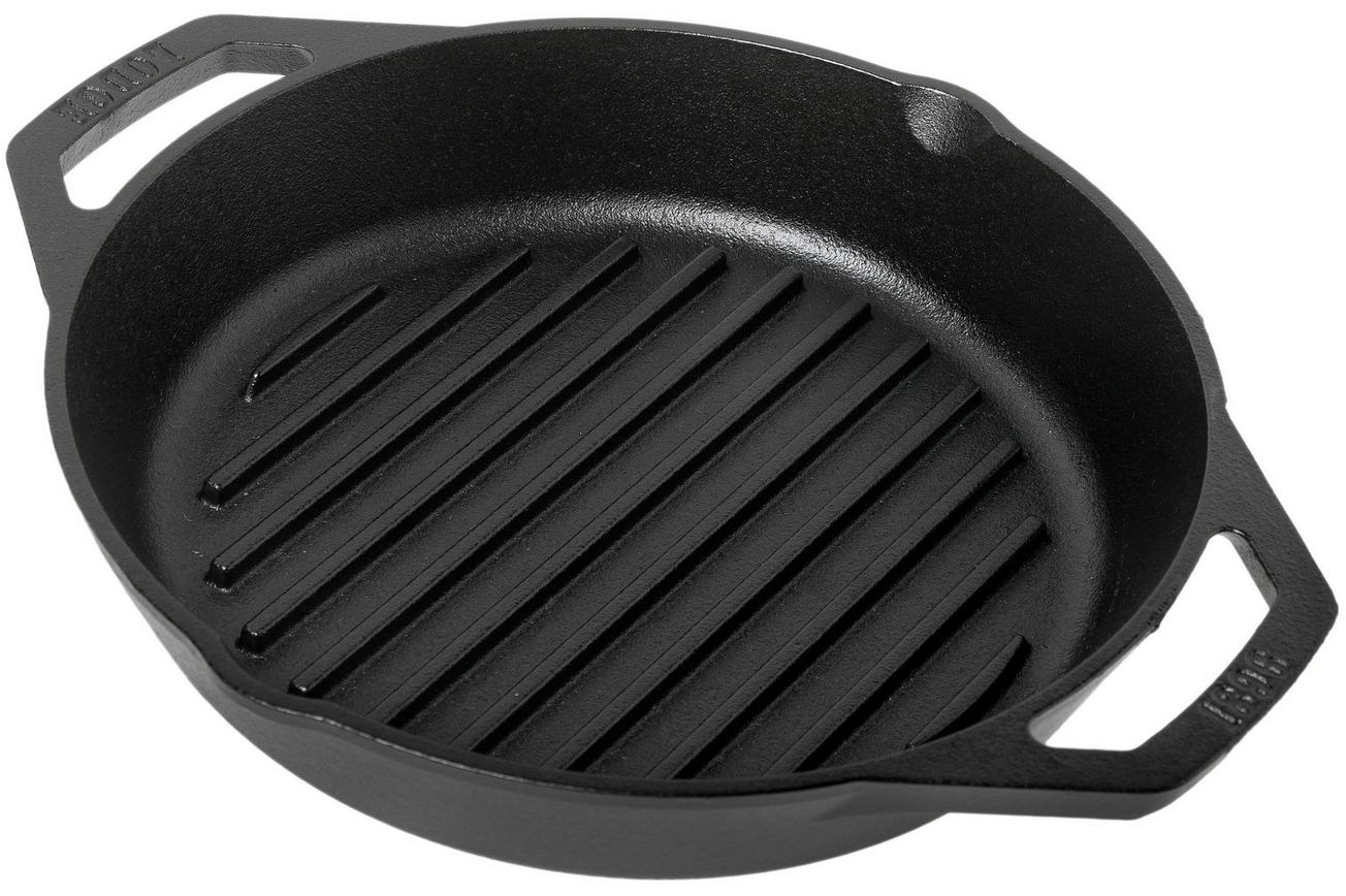 Lodge koekenpan/grillpan met twee handvatten L8GPL, diameter ca. 26 cm