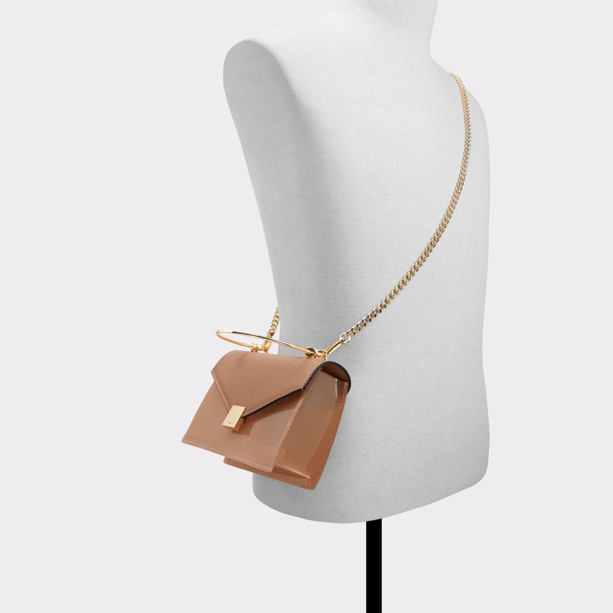Peaclya Medium Brown Women Top Handle Bags
