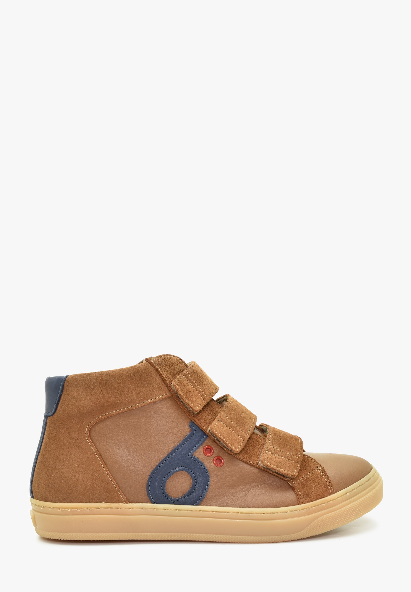 Laax logo   Junior Cognac Blau
