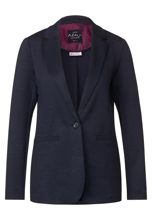 Melange Longblazer - deep blue