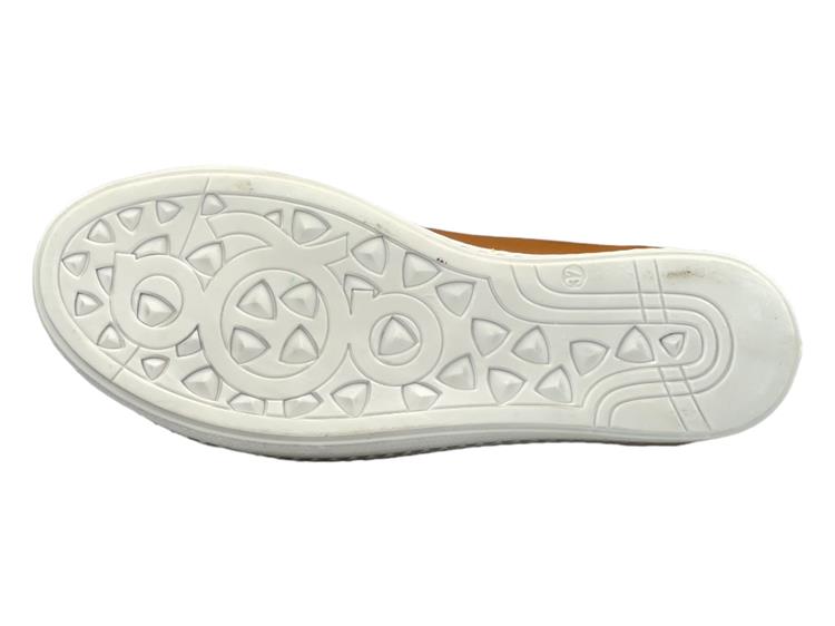 AQA Shoes A8411 velvet cognac