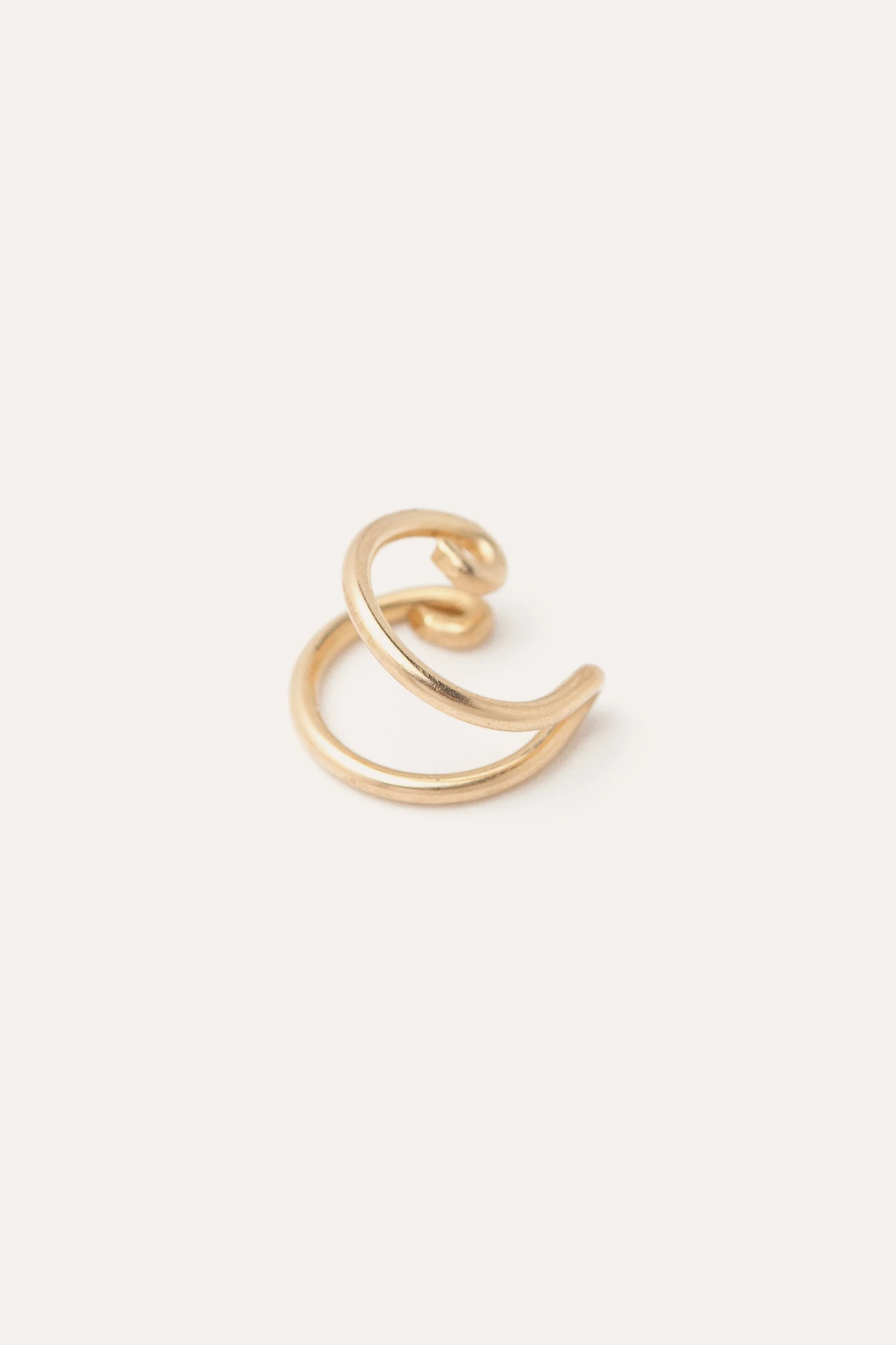 ESSENTIEL - Faux piercing double | Doré