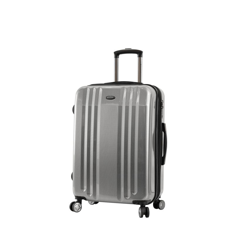 Lot de 3 valises rigides 91603 Extensible 55, 68 et 78 cm Grey