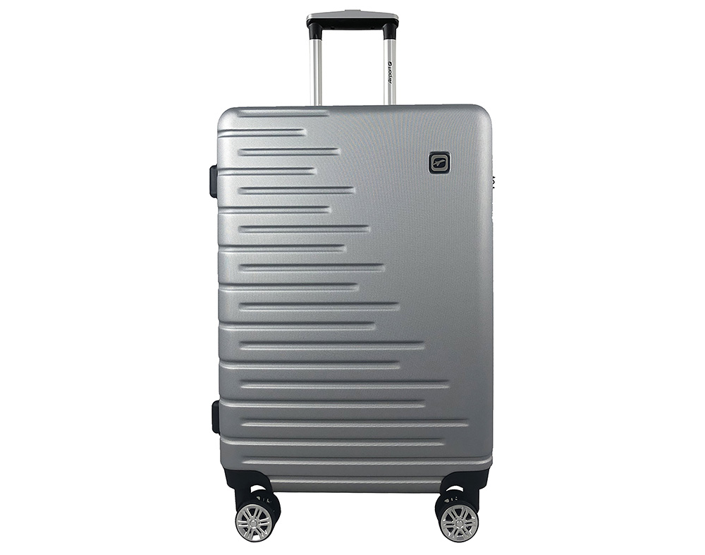 MALA DE VIAGEM MÉDIA RÍGIDA AIRPORT CINZENTO 8 RODAS 65CM