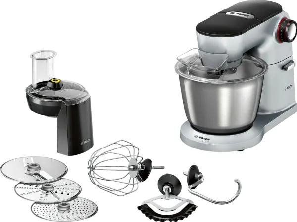 Bosch OptiMUM MUM9D33S11 - Køkkenmaskine - 1300 W - platinsølv