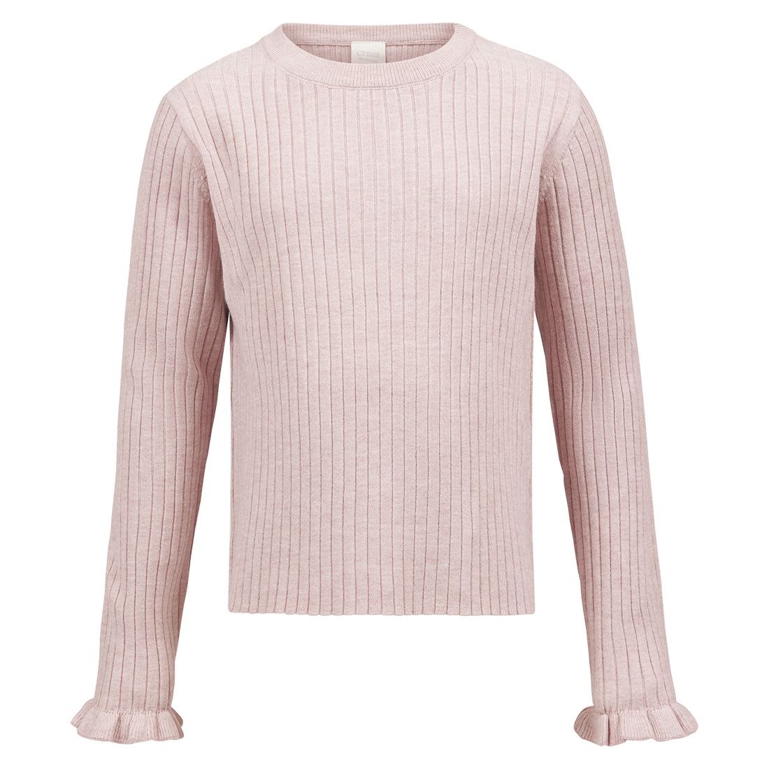 Ribbestrikket genser Odette