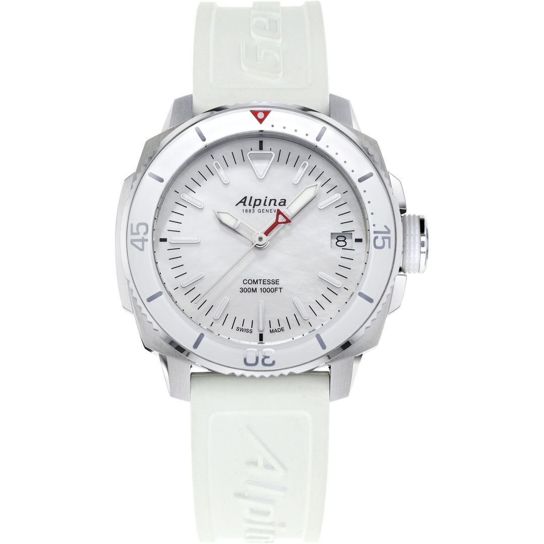 Alpina Seastrong Diver Comtesse Quartz