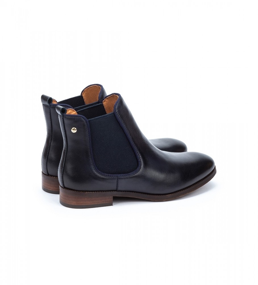 Botas de tornozelo de couro Pikolinos Royal Navy