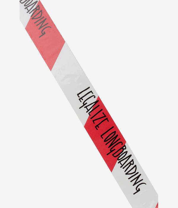 Legalize Longboarding Stop Caution Tape Acc. (red white)