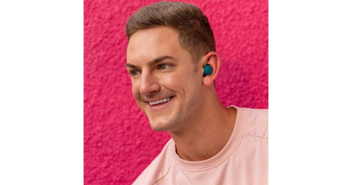 JLabGo Air Pop True Wireless headphones in-ear oortjes  (Groen, Bluetooth 5.1)