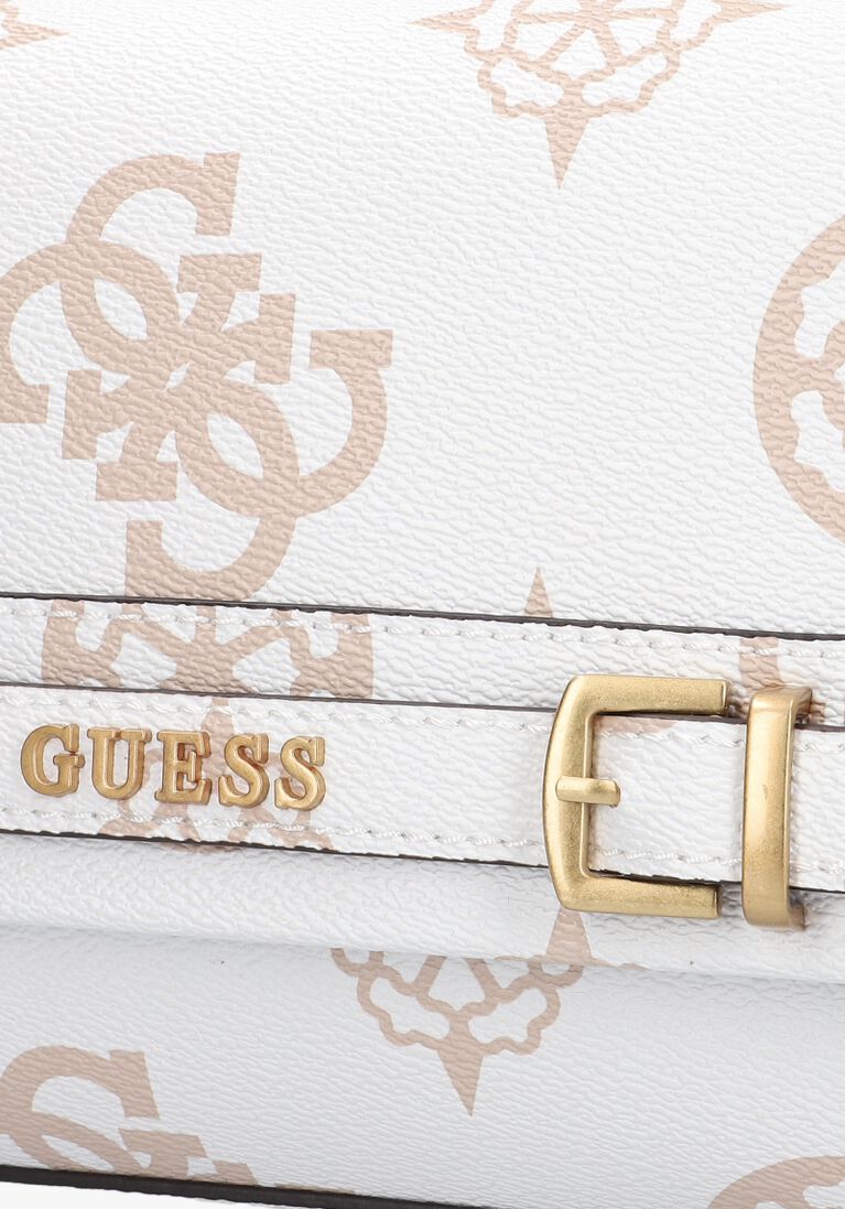 GUESS witte guess schoudertas sestri logo