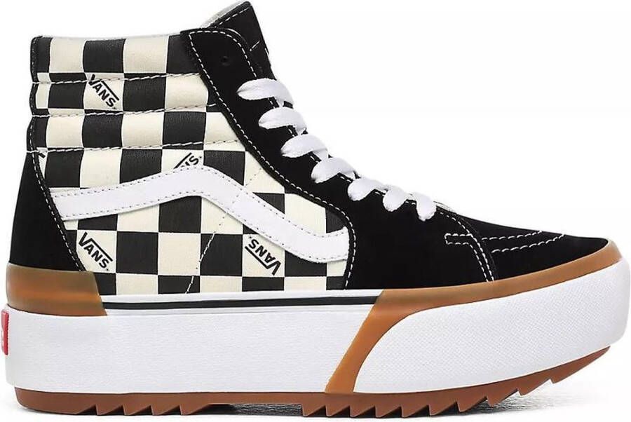 Vans Sk8-Hi Platform herensneakers van leer zwart (VN0A4BTWVLV1)
