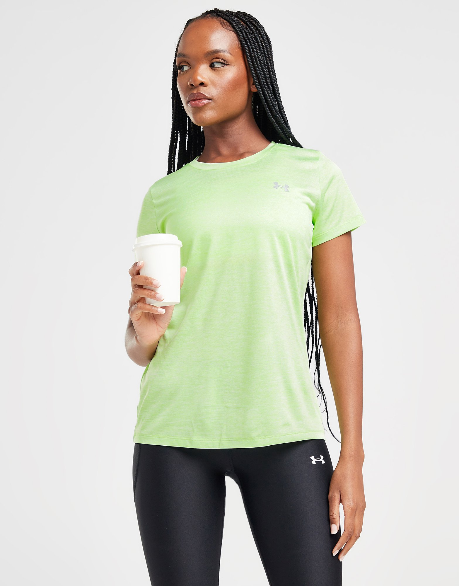 Under Armour T-Shirt Manches Courtes Tech Twist Femme