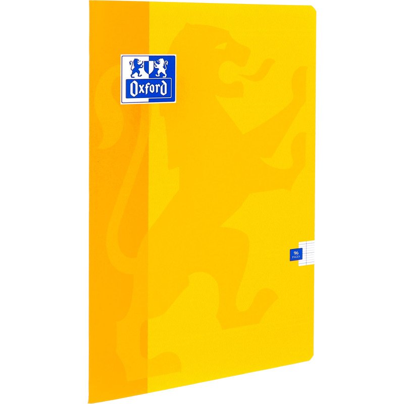 Cahier classique Oxford A4 assorti - grands carreaux - 96 pages