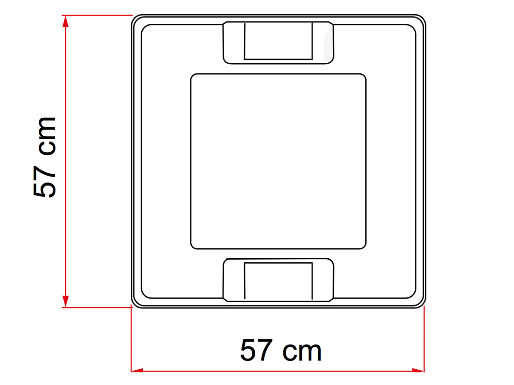 Fiamma Vent 50 dakluik - white