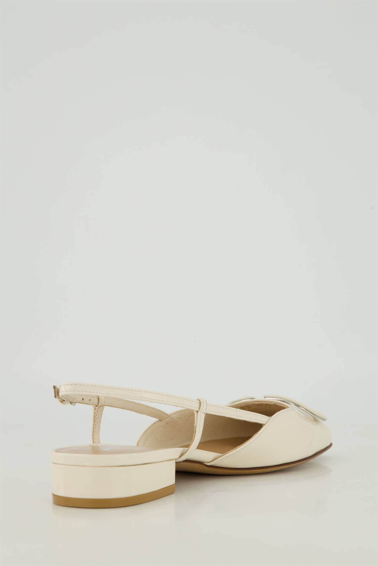 Valentino Garavani| Damen Slingback-Ballerina VLOGO SIGNATURE Lackleder