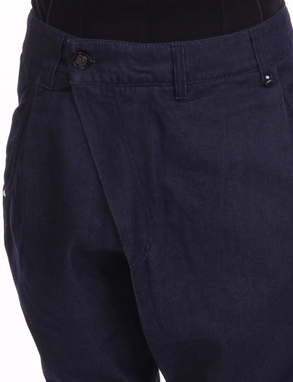 Ladies' Pleated Pants Blue