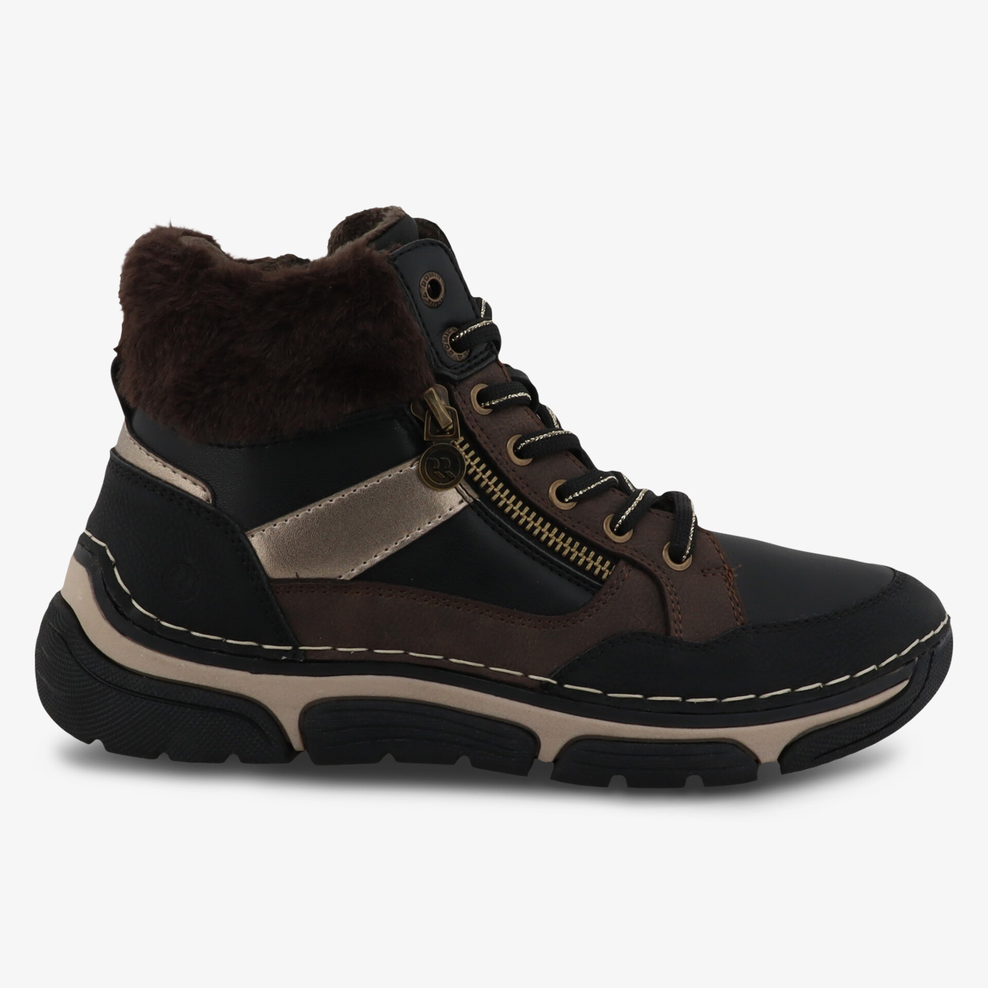 ROMIKA Damen Winter Boots schwarz