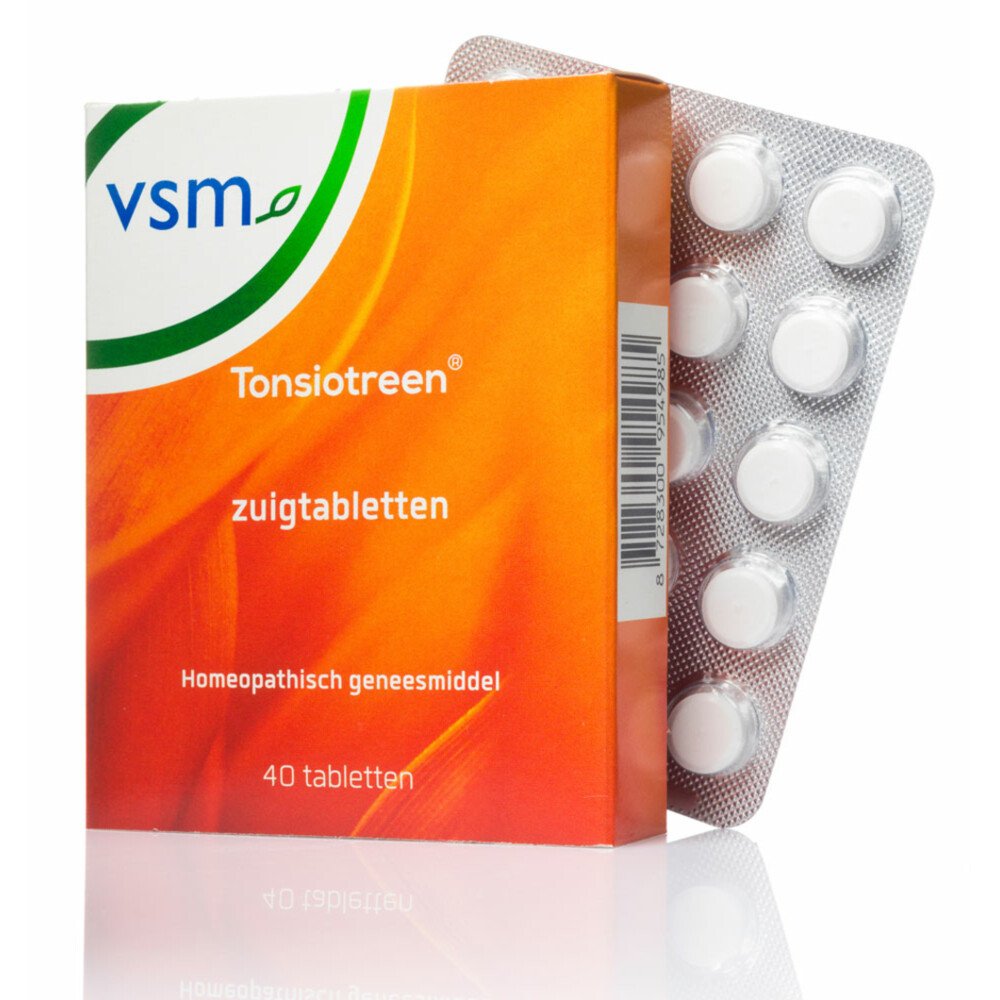 VSM Tonsiotreen Zuigtabletten40 stuks