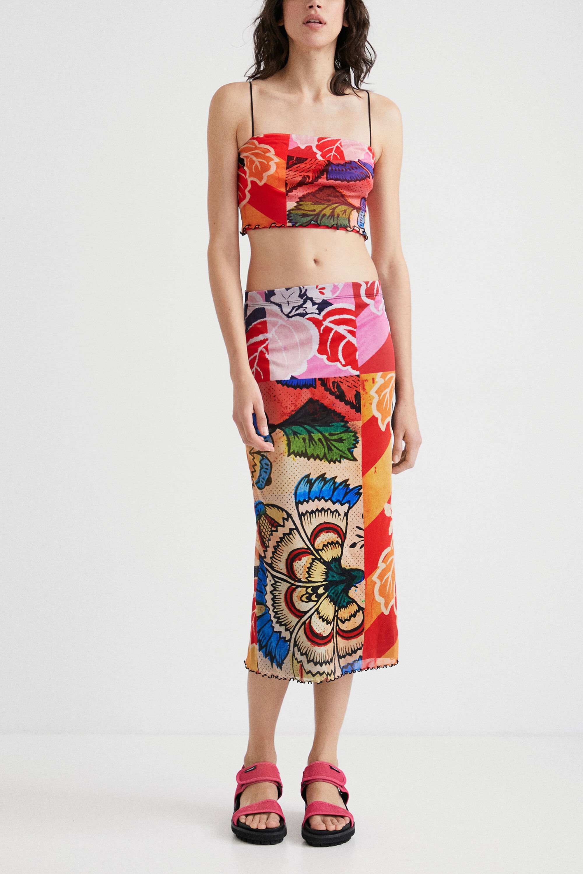 Jupe midi M. Christian Lacroix